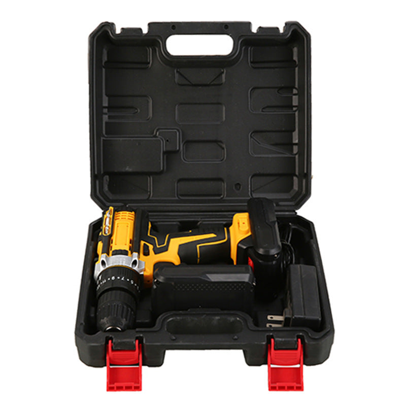 New cross-border e-commerce cordless drill and power tool set, lithium battery drill, electric screwdriver and screwdriver set.