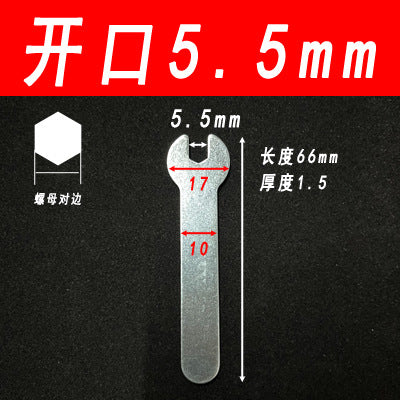 Wholesale thin-opening wrenches, stamped wrenches, simple disposable wrenches, and matching hardware tools (4-30mm).