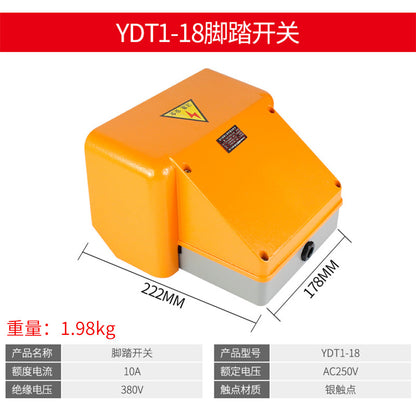 High-power punch press, shearing machine, bending machine, LT4 foot switch, EKW foot pedal controller, TFS-201