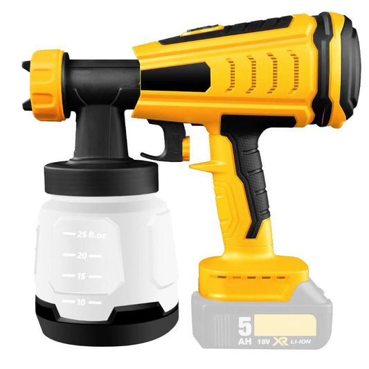 New lithium-ion brushless spray gun, high-pressure electric spray gun, latex paint spraying tool, spray gun power tool