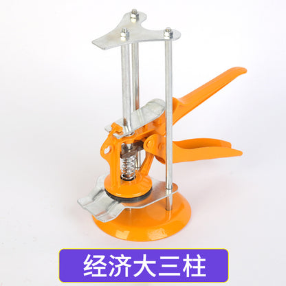 Tile leveling device, tile height adjuster, factory direct supply, wall tile height adjuster, three-column reinforced version.