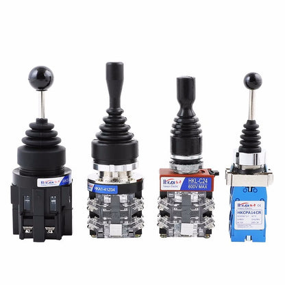 Red-opening cross switch, rocker switch, four-way joystick, self-resetting micro switch, crank handle, cross master switch