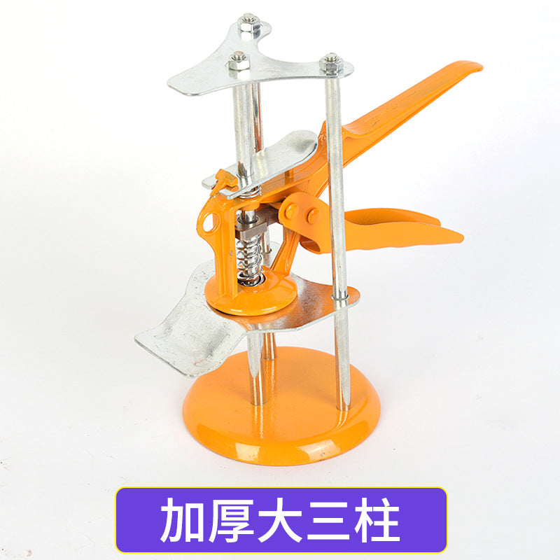 Tile leveling device, tile height adjuster, factory direct supply, wall tile height adjuster, three-column reinforced version.