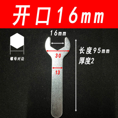 Factory wholesale open-end wrenches, 4-30mm thin and simple wrenches, stamped sheet metal single-ended open-end wrenches, hardware tools.