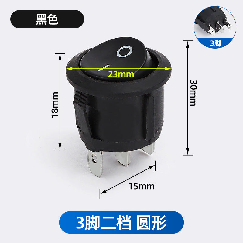 KCD1 push-button power switch, rocker switch, 234 rocker switch, two-pin, four-pin, six-pin, two-position, three-position rocker switch.