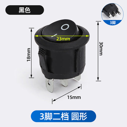 KCD1 push-button power switch, rocker switch, 234 rocker switch, two-pin, four-pin, six-pin, two-position, three-position rocker switch.