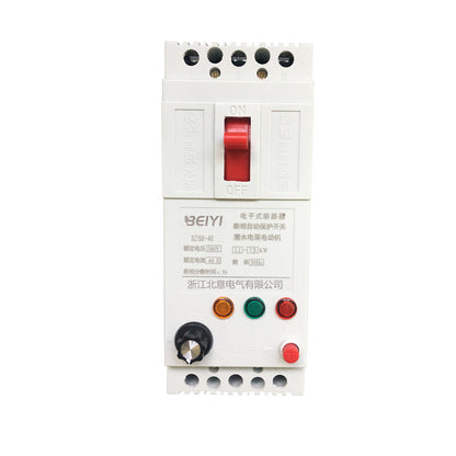 Three-phase motor phase loss protector, submersible pump protection switch, 40A/100A fan motor phase loss protector.