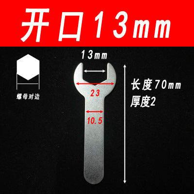 Factory wholesale open-end wrenches, 4-30mm thin and simple wrenches, stamped sheet metal single-ended open-end wrenches, hardware tools.