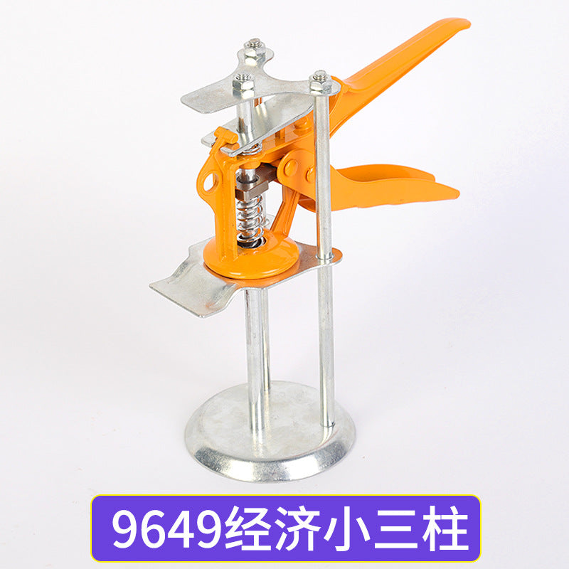 Tile leveling device, tile height adjuster, factory direct supply, wall tile height adjuster, three-column reinforced version.