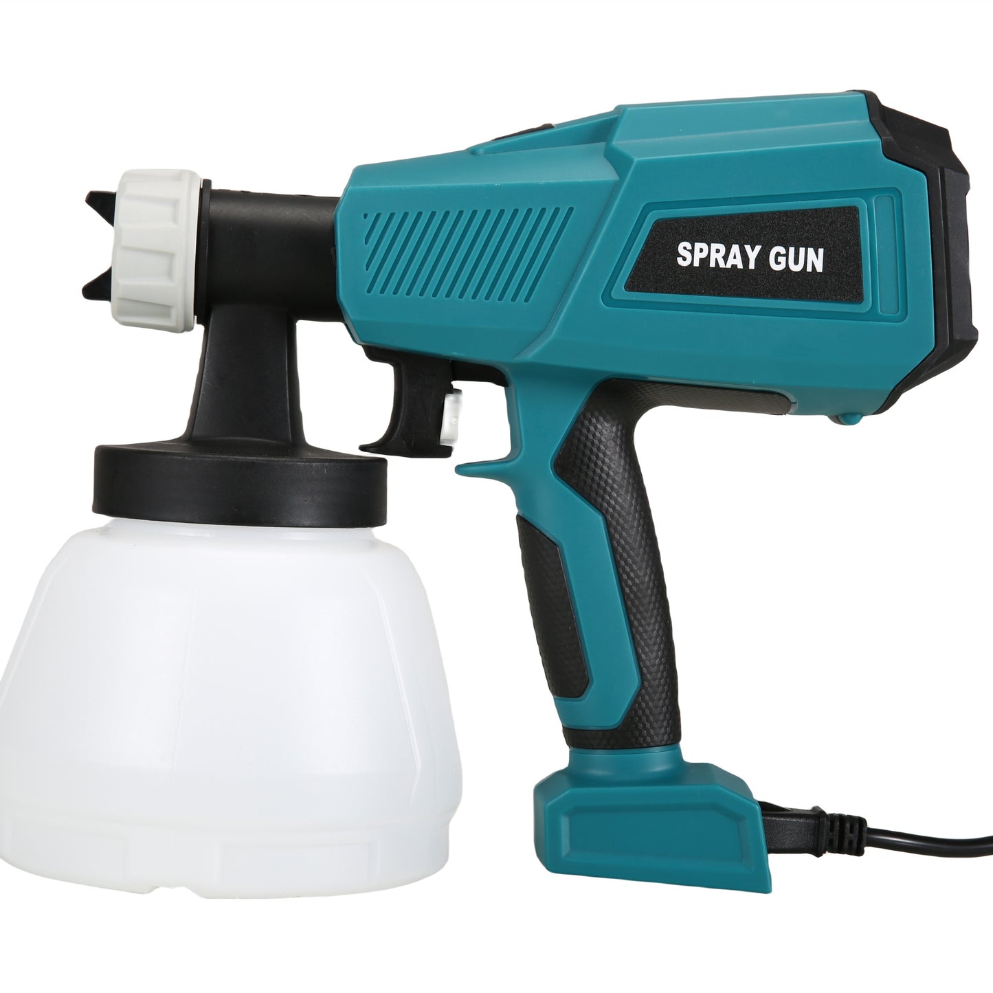 New high-power electric spray gun for latex paint and oil, high atomization spraying tool for home use, automatic spray gun