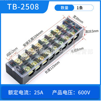 Special offer: TB-1503, 1504, 1506, 1510, 1512, 2504, 2506, 2512 combination terminal blocks