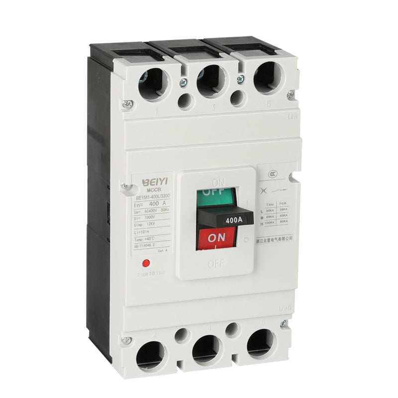 Molded case circuit breakers, 1P, 2P, 3P, 4P air switches, three-phase circuit breakers, air switches support