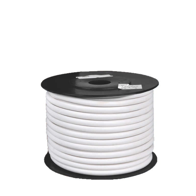 Machine-printed blank flame-retardant number tubes, pipe numbering machine sleeves, PVC internal toothed anti-slip durable plum blossom tube coding tubes