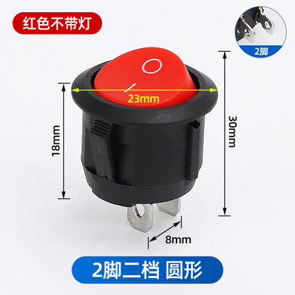 KCD1 push-button power switch, rocker switch, 234 rocker switch, two-pin, four-pin, six-pin, two-position, three-position rocker switch.