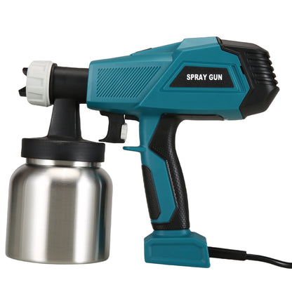 New high-power electric spray gun for latex paint and oil, high atomization spraying tool for home use, automatic spray gun