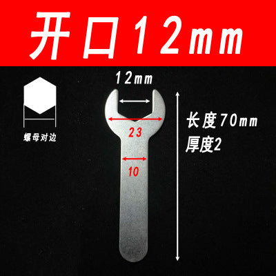 Factory wholesale open-end wrenches, 4-30mm thin and simple wrenches, stamped sheet metal single-ended open-end wrenches, hardware tools.