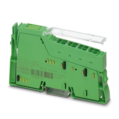 PHOENIX CONTACT/Phoenix IB analog module Inline, analog input module, analog input: 4,0 V ... 10 V, -10 V ... 10 V, connection system: 2-wire, local bus transmission rate: 500 kBit/s, protection class: IP20, incl. Inline connector and marking area