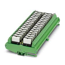 PHOENIX CONTACT/Phoenix UM output module Varioface output module with 32 pluggable micro-relays, 1PDT, 24V DC power supply (with relay) - DDY GROUP CO.,LTD.