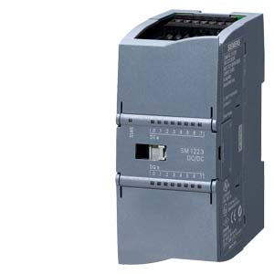 SIEMENS/Siemens S7-1200 digital input/output expansion module SM1223 8x24VDC input/8x24VDC output Jiangsu Province-No. 1017 warehouse outer packaging scratch code