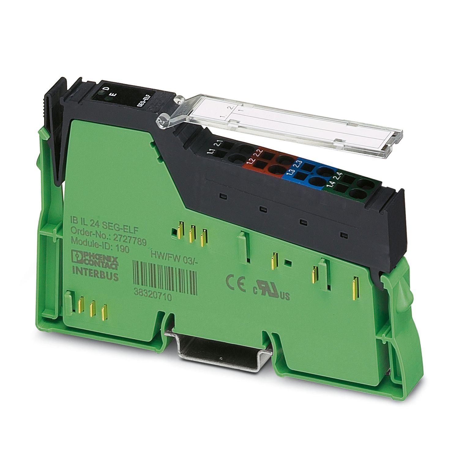 PHOENIX CONTACT IB segment terminal Inline segment terminal, with accessories (connector and marking plate), 24 V DC, with fuse - DDY GROUP CO.,LTD.
