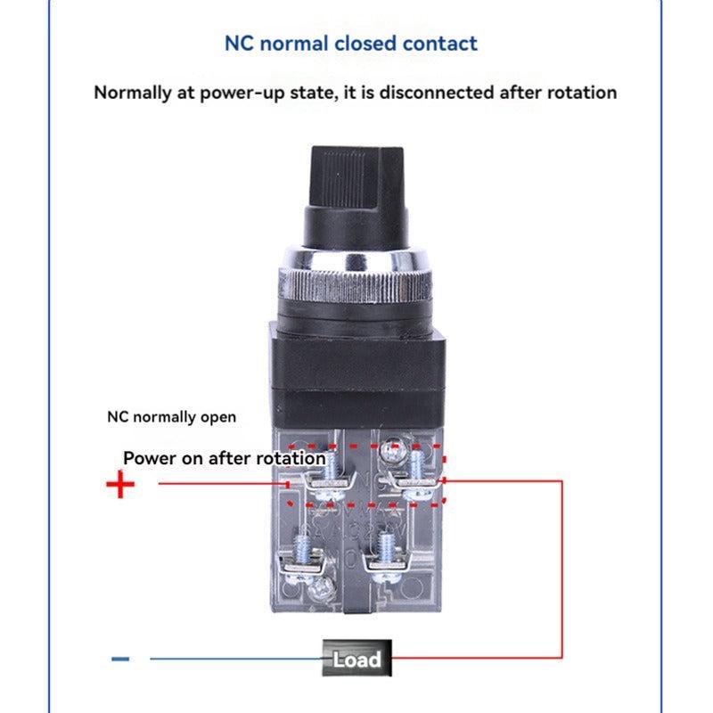Push Button Switch Selector Button Tss-25 Tss-30 Second-Speed Knob Third-Speed Knob