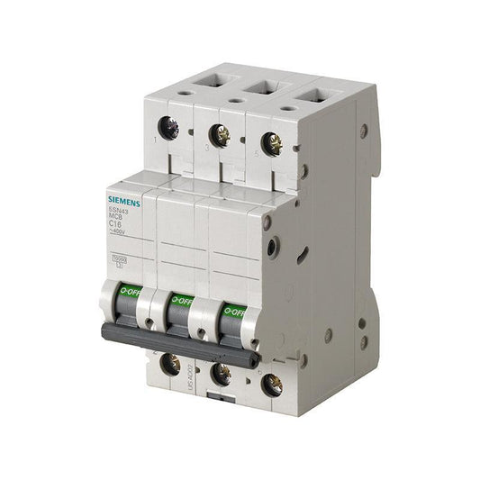 SIEMENS 5SN4 miniature circuit breaker 3P