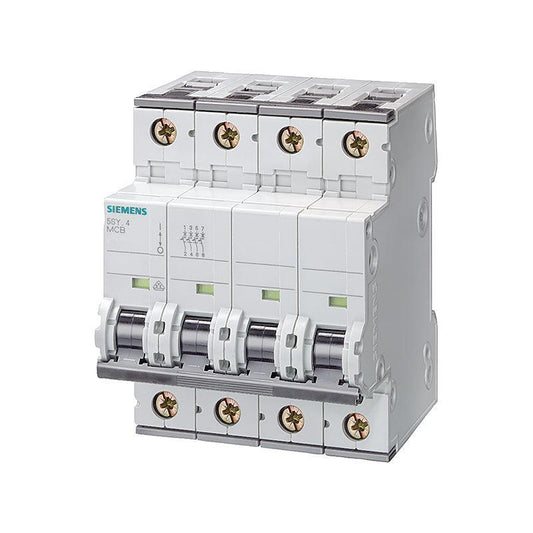SIEMENS 5SY5 DC miniature circuit breaker 5SY5 DC 4P