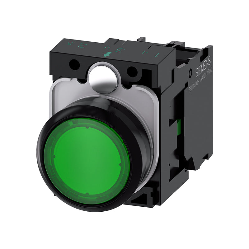 SIEMENS/Siemens 3SU illuminated flat button