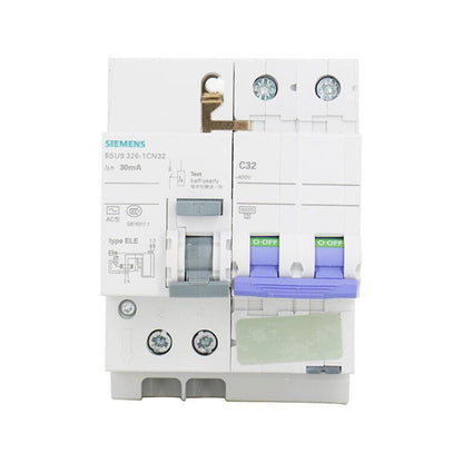 SIEMENS/Siemens 5SU9 miniature leakage circuit breaker 30ma 6ka AC type