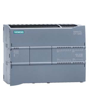SIEMENS/Siemens S7-1200 CPU module CPU1215 DC/DC/DC 14DI+10DO+2AI+2AO can be expanded to 8 signal modules 2 network ports support PN