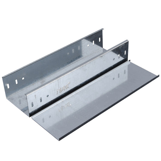 Galvanized trough bridge