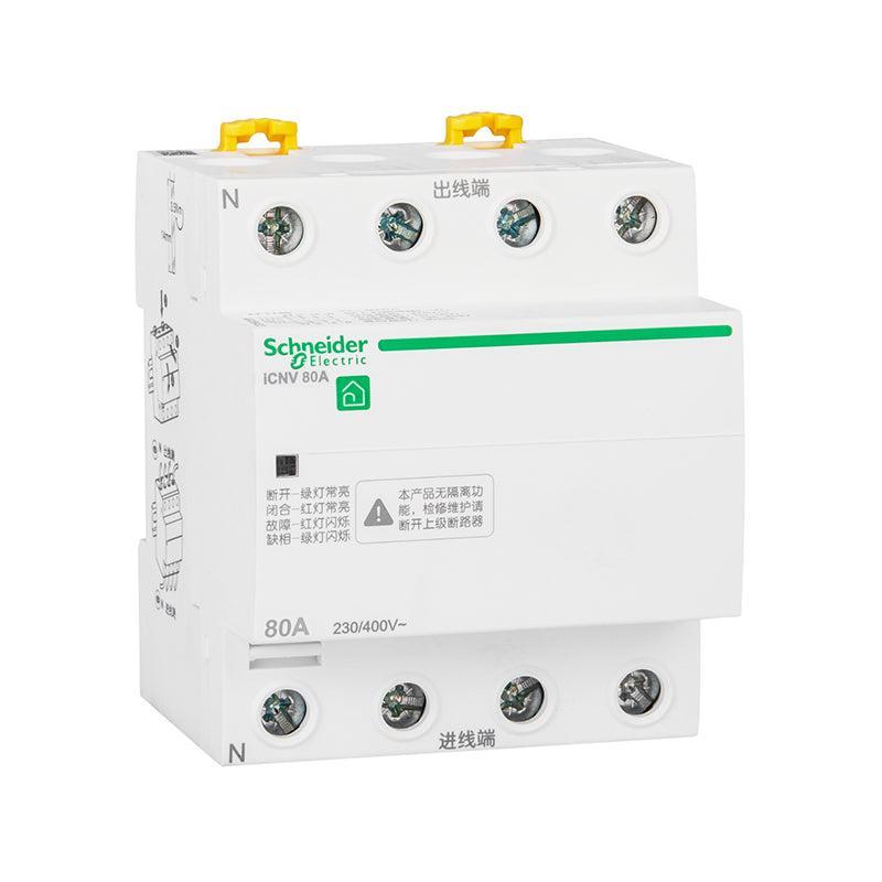 Schneider Electric A9 iCNV self-recovery over-voltage and under-voltage protector