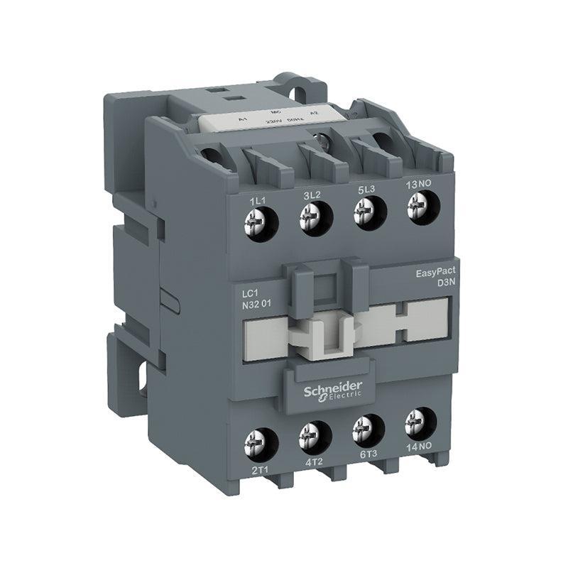 Schneider Electric LC1N AC contactor (AC coil) This material nameplate is upgraded, the product performance remains unchanged, and the new and old products are shipped alternately