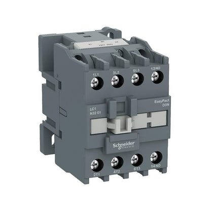 Schneider Electric LC1N AC contactor (AC coil) This material nameplate is upgraded, the product performance remains unchanged, and the new and old products are shipped alternately