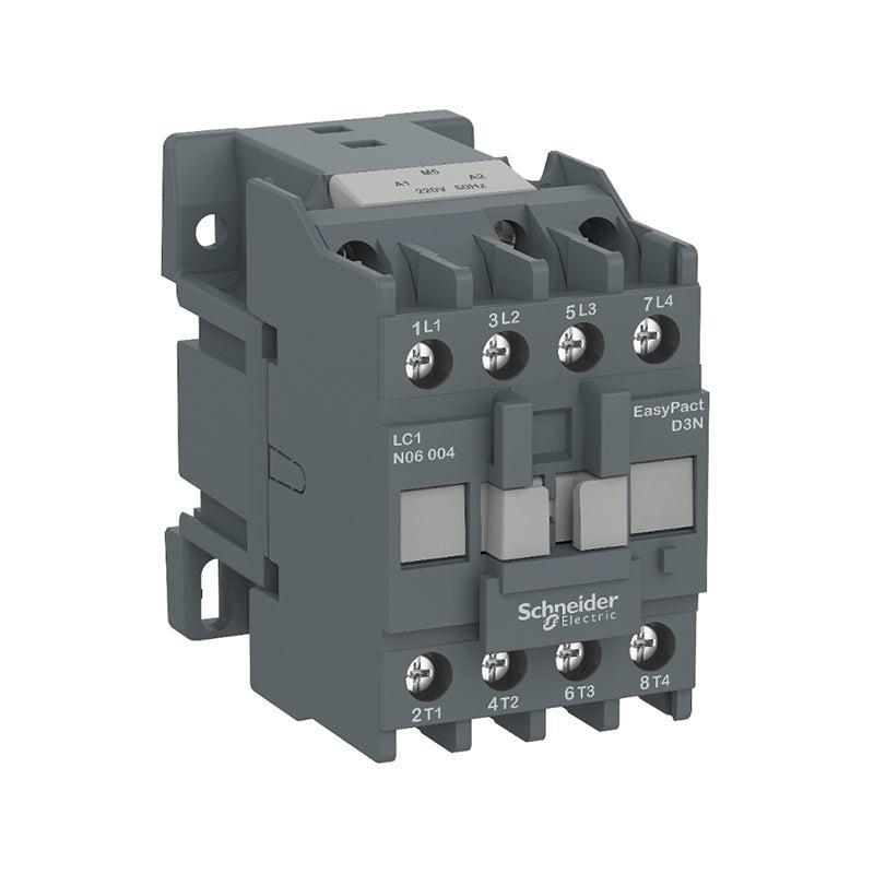 Schneider Electric LC1N AC contactor (AC coil) This material nameplate is upgraded, the product performance remains unchanged, and the new and old products are shipped alternately