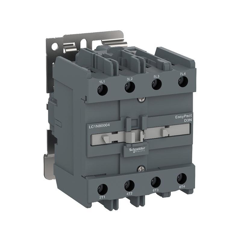 Schneider Electric LC1N AC contactor (AC coil) This material nameplate is upgraded, the product performance remains unchanged, and the new and old products are shipped alternately