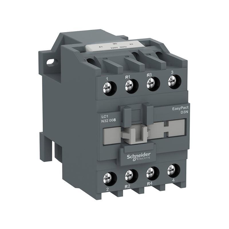 Schneider Electric LC1N AC contactor (AC coil) This material nameplate is upgraded, the product performance remains unchanged, and the new and old products are shipped alternately