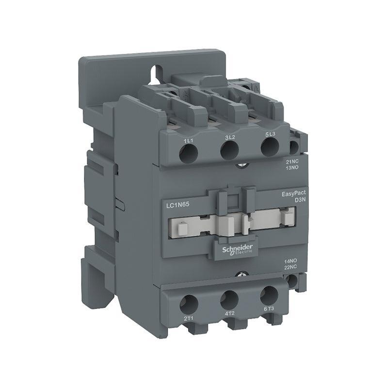 Schneider Electric LC1N AC contactor (AC coil) This material nameplate is upgraded, the product performance remains unchanged, and the new and old products are shipped alternately