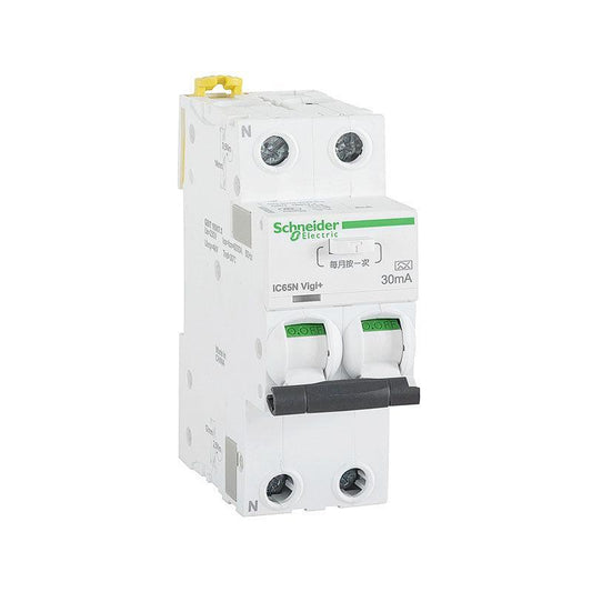 Schneider iC65N Vigi+2P integrated leakage protection circuit breaker