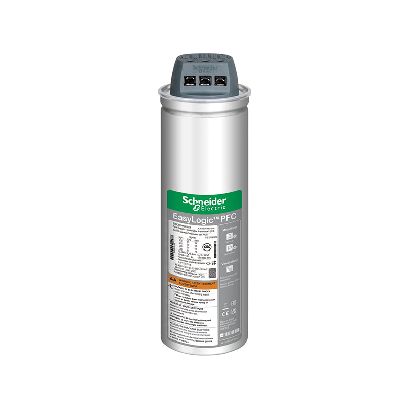 Schneider/Schneider Electric EasyCan series three-phase capacitors, light and moderate harmonic pollution, pure capacitive reactive power compensation solution