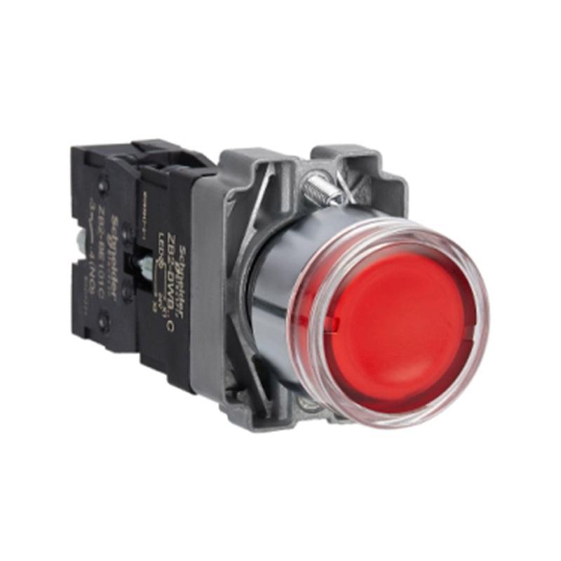 Schneider/Schneider Electric XB2BW Illuminated Flat Button