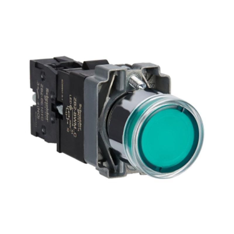 Schneider/Schneider Electric XB2BW Illuminated Flat Button