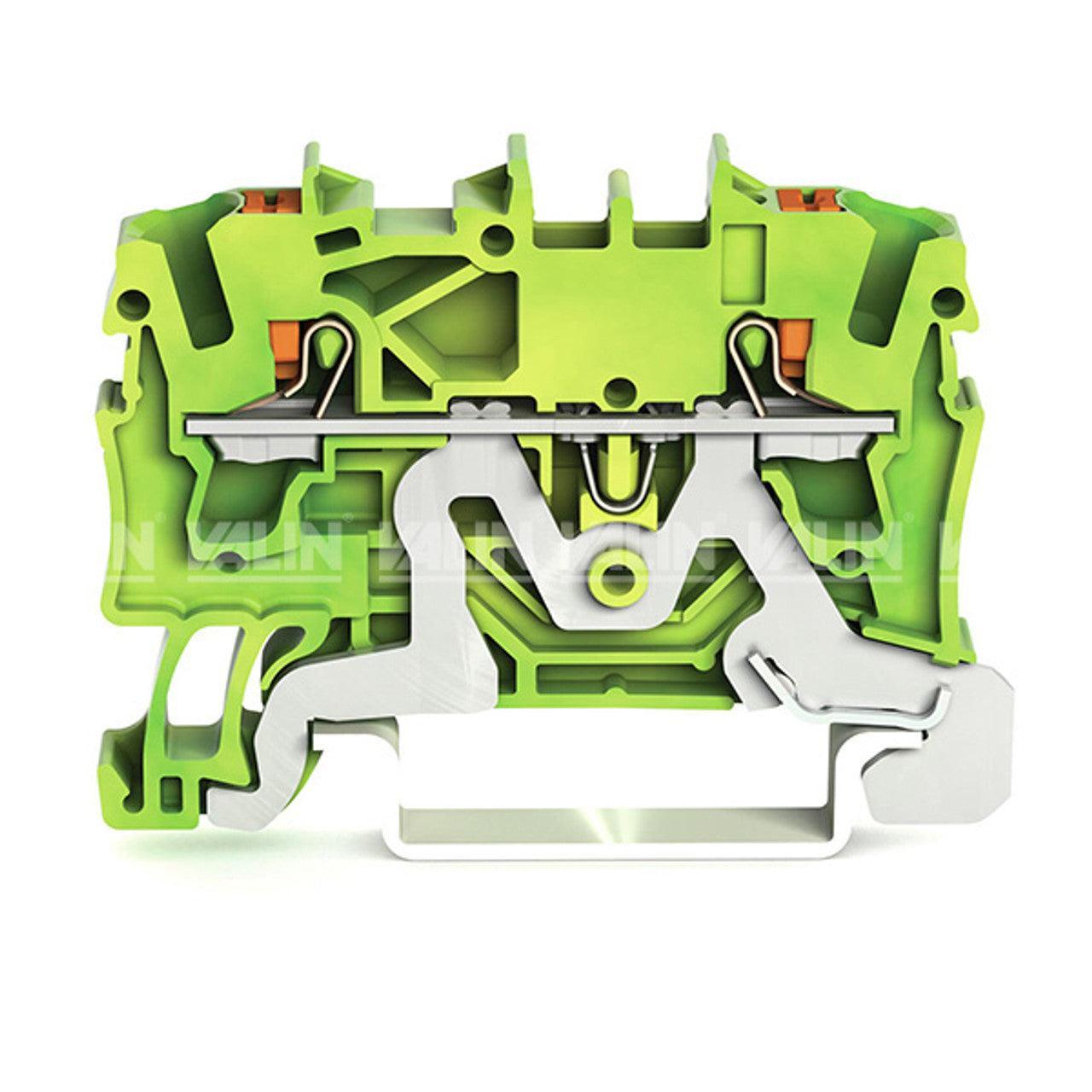 WAGO/Wago 2-wire protective grounding terminal blocks
