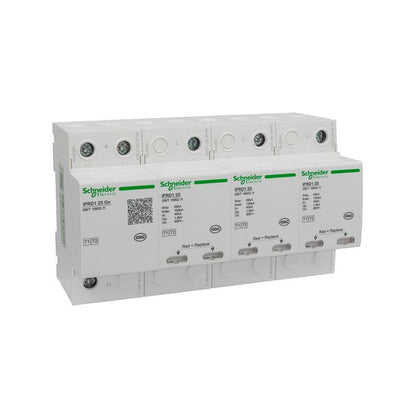 Wingoal/Schneider iPRD1 pluggable T1+T2 type surge protector