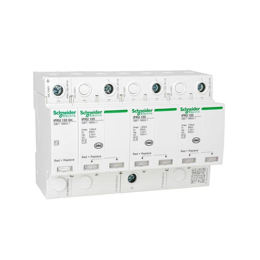 Wingoal/Schneider iPRU pluggable T2 type surge protector 3P+N