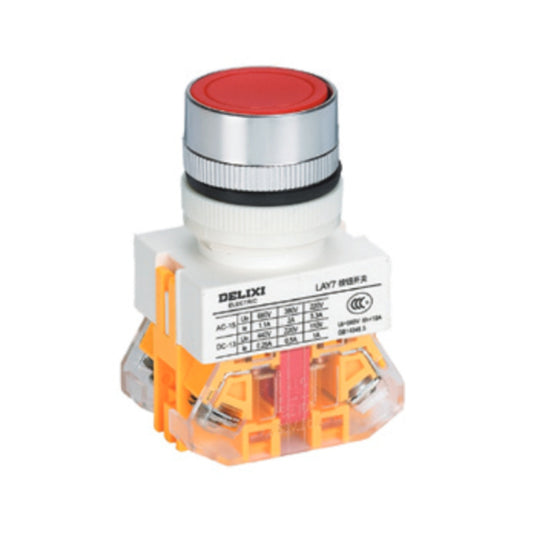 DELIXI/Delixi Electric LAY7 flat button self-locking 200 pieces/box