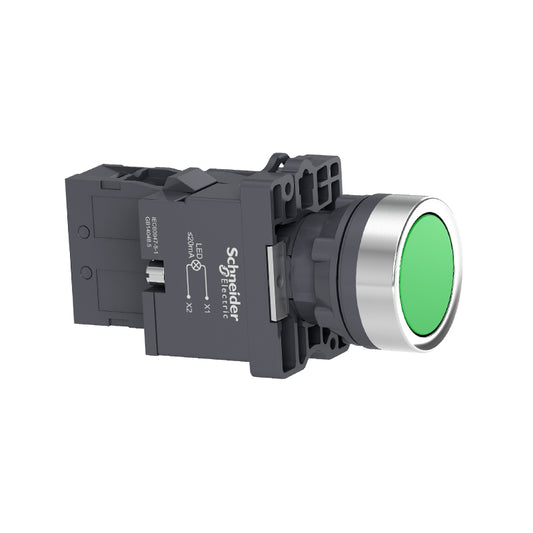 Schneider/Schneider Electric XA2EW Flat Head Illuminated Button