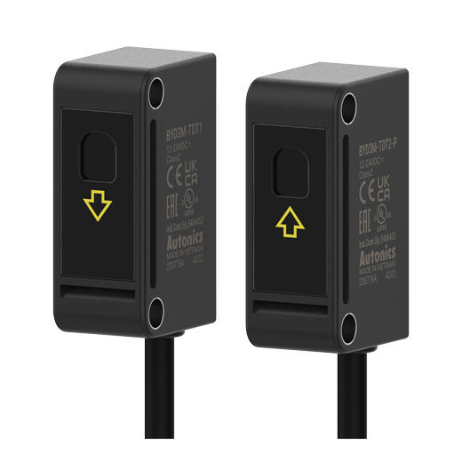 autonics BYD through-beam photoelectric sensor