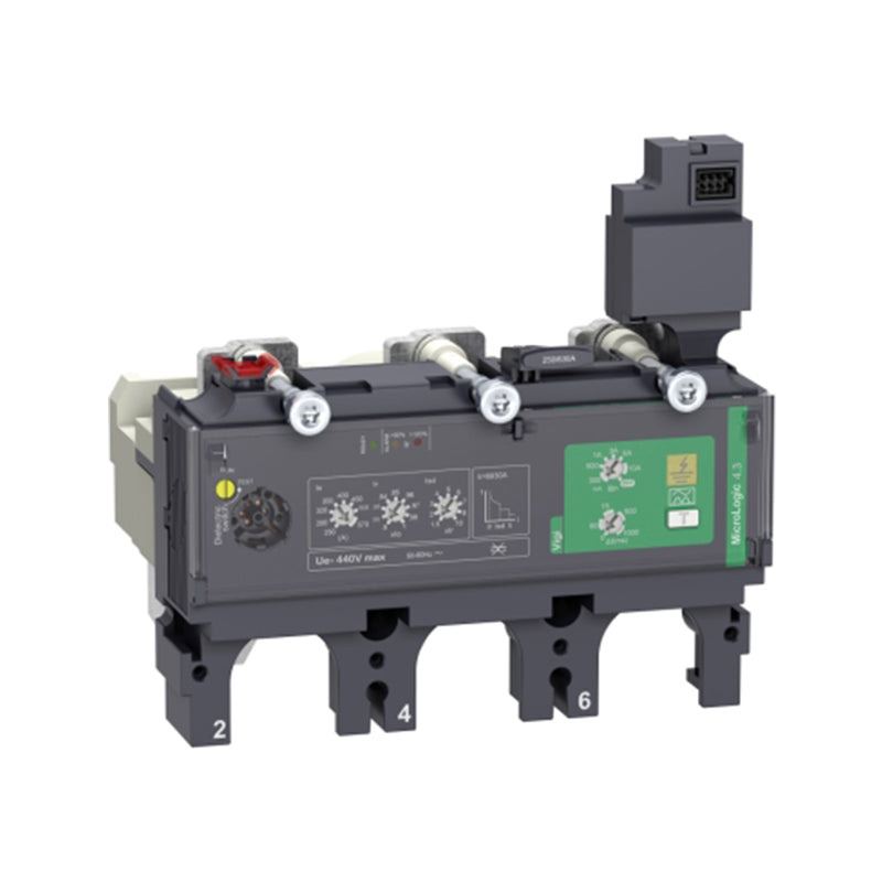 NSX Electronic Residual Current Protection