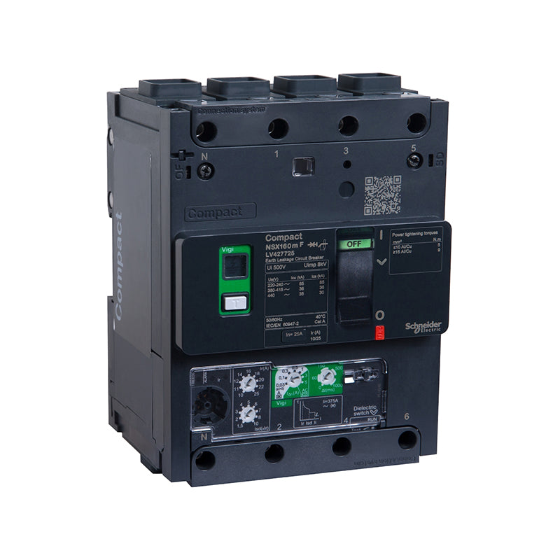 NSXm Residual Current Protection Circuit Breaker